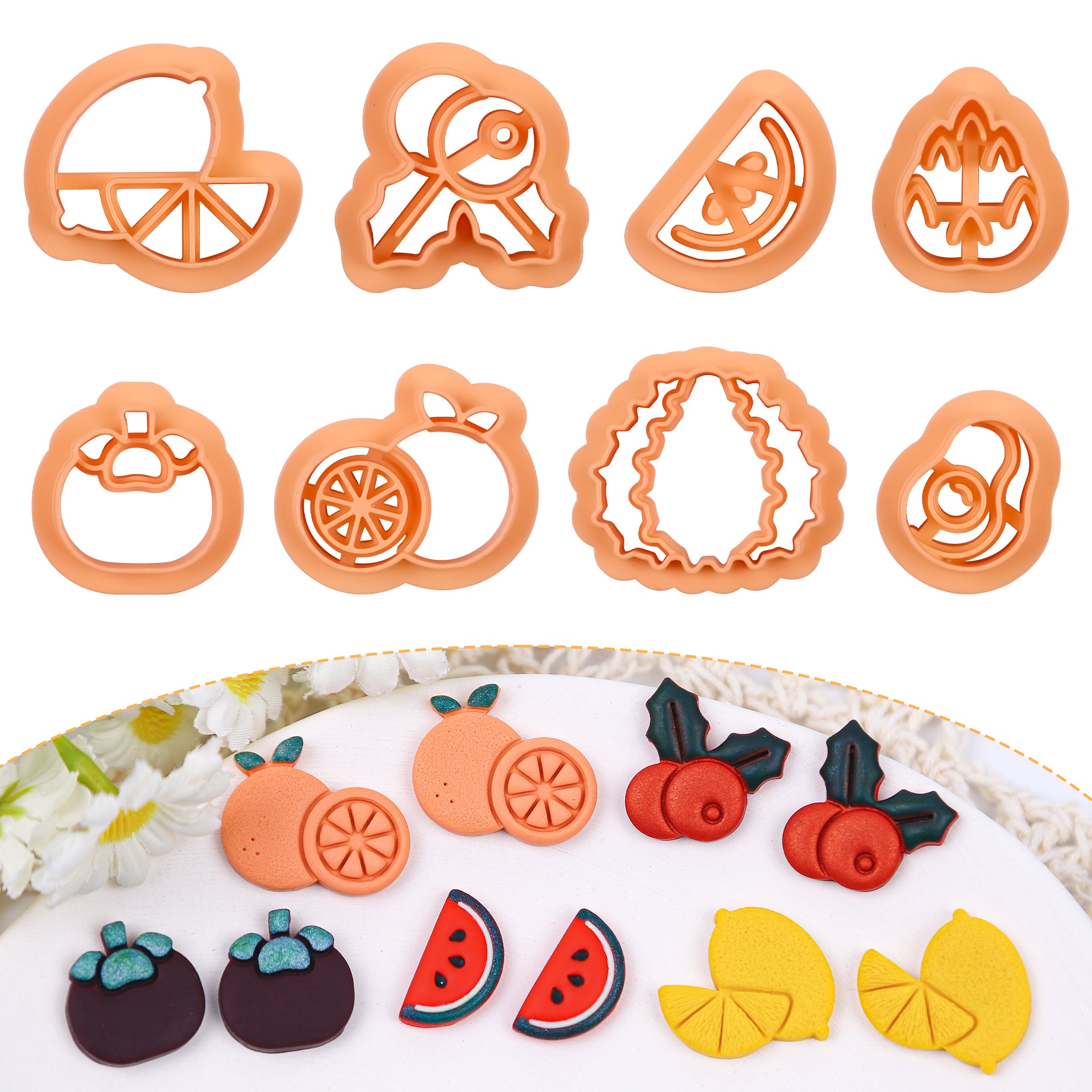  Puocaon Sports Polymer Clay Cutters - 16 Pcs Clay