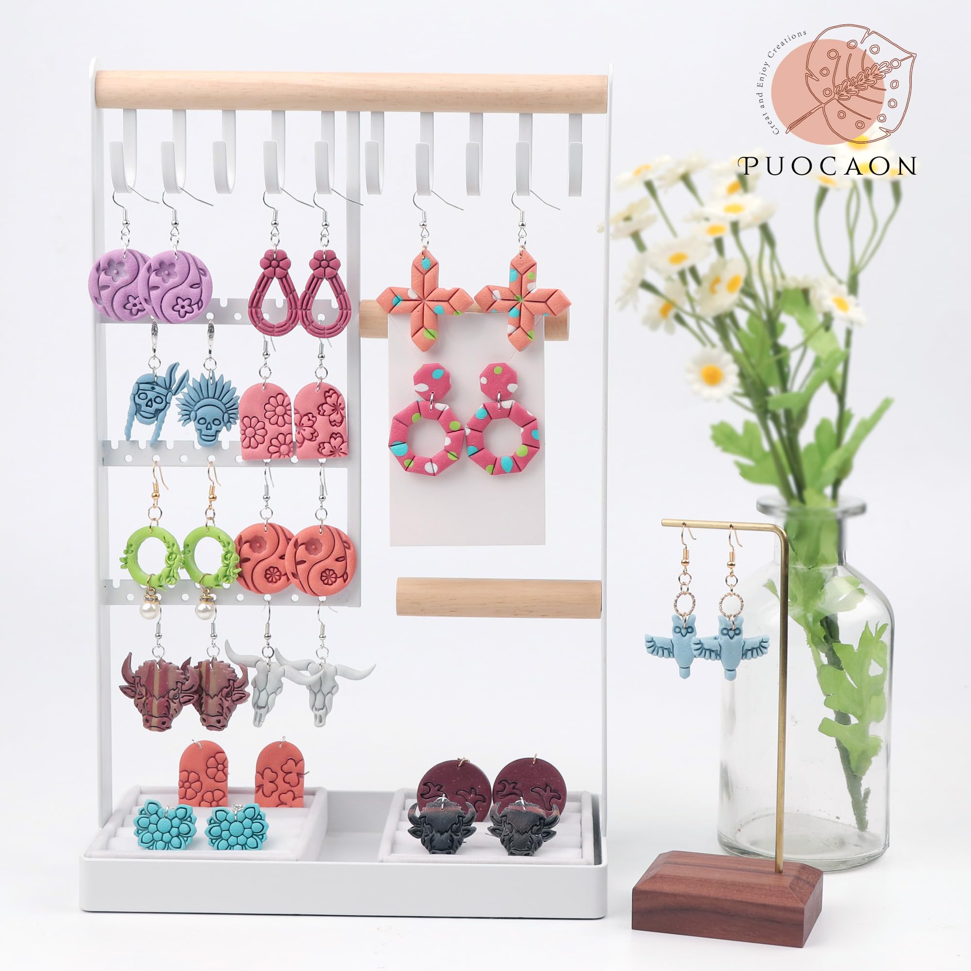 Puocaon Boho Polymer Clay Cutters 5 Shapes